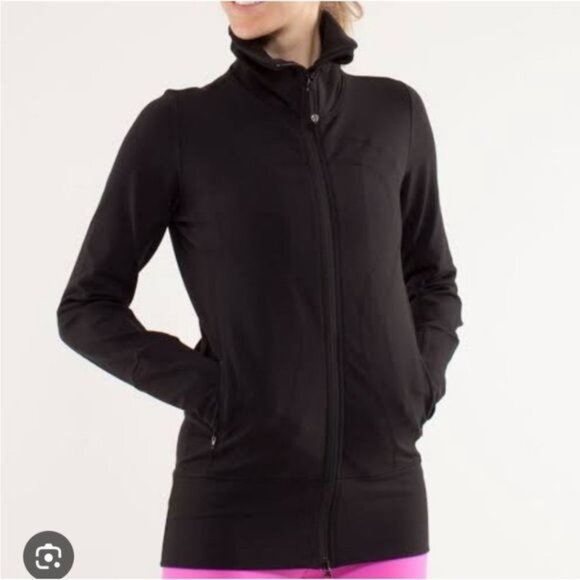 Lululemon In Stride Jacket Black size 8 - Picture 16 of 16
